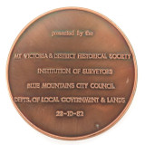 Very Large Impressive "Pass of Victoria. 1832 - 1982" Sesqui Centenary Medal