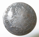 1773 George III "Evasion not Regal" 1/2 Penny 6.9 grams 26.8mm Flat, Limited Rim