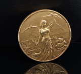 Rare 1930 “1 Centenario” Colonia Suiza Uruguay Expo Medal 45.3mm 38.2g