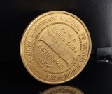 Rare 1930 “1 Centenario” Colonia Suiza Uruguay Expo Medal 45.3mm 38.2g