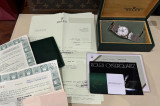 Vintage 1983 Rolex Oysterquartz Datejust Steel Wrist Watch Ref 17000 Full Set