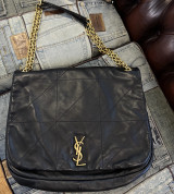 Auth 2023 YSL Saint Laurent Jamie 4.3 Lambskin Chain Bag- Large