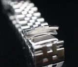 Vintage Rolex Super Jubilee 63160 16mm Steel Mid Size Watch Bracelet C8P #20
