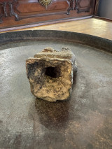 16th-17th Century Burmese Inwa Period (Ava) 14cm Bronze Figure of Buddha