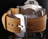 Panerai PAM 579 Luminor 1950 Chrono Monopulsante 8 Day Titan Left Hand Watch B+D