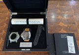 Panerai PAM 579 Luminor 1950 Chrono Monopulsante 8 Day Titan Left Hand Watch B+D