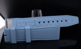 Auth. IWC X-Change Blue 20mm x 18mm Rubber Straps