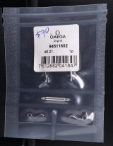 Auth. Omega 16mm Stainless Steel Buckle 94511602