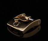 Auth. Omega 10mm Stainless Steel Gold Plated Buckle