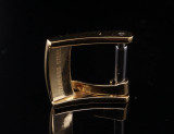 Auth. Omega 10mm Stainless Steel Gold Plated Buckle