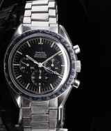 Vintage 1967 Omega Speedmaster S/S Watch on Original 1039 Bracelet Ref 145.012