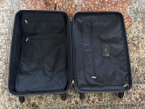 Auth. Louis Vuitton Black Monogram Graphite Zephyr 70 Suitcase w/ Dustbag