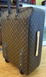 Auth. Louis Vuitton Monogram Pégase 70 Rolling Suitcase w/ LV Dustbag