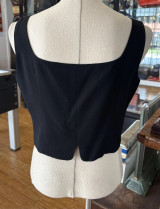 Vintage Giorgio Armani Black Full Blazer, Trouser & Vest Set Size 44 EU