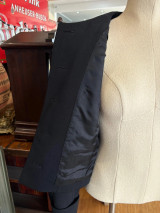 Rare Vintage 1990s Yves Saint Laurent Rive Gauche Black Blazer Sz 38