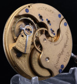 A Wonderful C.1896 Elgin 16s 15J Grade 135 model 3 Pocket Watch Movement & Dial
