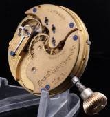 A Wonderful C.1896 Elgin 16s 15J Grade 135 model 3 Pocket Watch Movement & Dial
