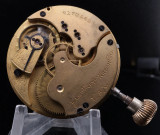 A Wonderful C.1896 Elgin 16s 15J Grade 135 model 3 Pocket Watch Movement & Dial