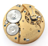 1904 Waltham 7J 16S "Traveler" Pocket Watch Movement & Dial.