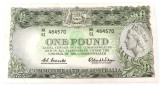 1961 R34 Australian £1 Note. Coombs / Wilson HK61 484570