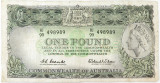 1961 R34 Australian £1 Note. Coombs / Wilson HJ99 498989