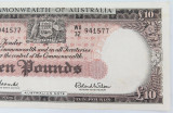 Nice Grade 1960 R63 Australian £10 Note. Coombs / Wilson WA32 941577