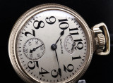 1910 Waltham Vanguard Up Down 16s 23 Jewel Gold Filled OF Pocket Watch
