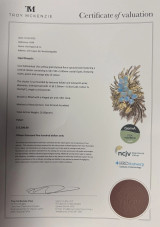 Vintage Large 14ct Gold Opal & Diamond Floral Spray Brooch 26g Val $15500