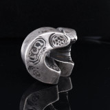 Antique Silver Four Baht Chiang Money of Northen Siam Chiagsen mint mark 61.2g