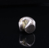 C.1800s, Silver Pot duang (Bullet money) 1 Baht, 14.8g. VF, Rare