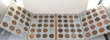 Australian Pennies Part Set in Album.