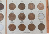 Australian Pennies Part Set in Album.