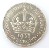 RARE High Grade Australian 1938 Crown.