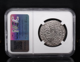 BE1077 (C.1645) India Silver 1 Tanka Kingdon of Arakan VF - NGC Slab Graded