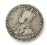 1921* Star Australian Shilling 1/- Grades VG. Album Filler.