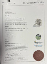 Antique Old Cut 3.20cttw Old Cut Diamond Set Platinum Ring Size L Val $15830