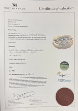 Vintage 18k Gold 1.03cttw Diamond Cluster Dress Ring Size T1/2 Val $5110