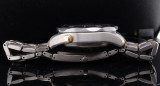 2001 OMEGA Seamaster Chronograph Titanium Blue Wave Watch Box & Docs 2296.80.00