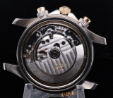 2001 OMEGA Seamaster Chronograph Titanium Blue Wave Watch Box & Docs 2296.80.00