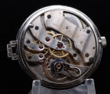 Rare 1915 Longines Platinum & Diamond Set 44mm 17 Jewel Pendant Watch In Box