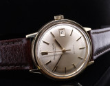 Vintage 1967 IWC International Watch Co 18K Gold Mens 8541 Automatic Watch 803A