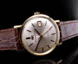 Vintage 1972 IWC International Watch Co 18K Gold Mens 8541B Automatic Watch 1818