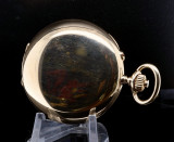 C.1913 Antique Longines Single Button Chronograph 18K Gold O/F Pocket Watch