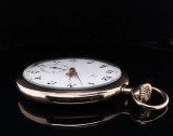 Vintage 1914 Omega 14k Gold Mens 50mm Manual Wind O/F Pocket Watch
