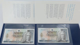 2004 2 Consec Running / UNC Royal Bank Scotland £5 Notes R&A0008176 / 77