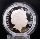 Auth. 2003 Rugby World Cup $5 99.9 Silver & 99.99 Gold Plated Coin