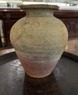 Ancient Pyu Burma Earthenware Pot / Vessel, c. 5th–9th Century 21cm High