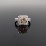 Vintage 14K White Gold 3.06cttw Diamond Halo Dress Ring J Val $24295