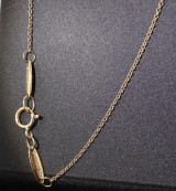 Auth. Tiffany & Co. Elsa Peretti Open Heart 18ct Gold Pendant Necklace