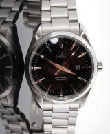 Auth. Omega Aqua Terra Seamaster Quartz 39.2mm Watch Ref 2517.50